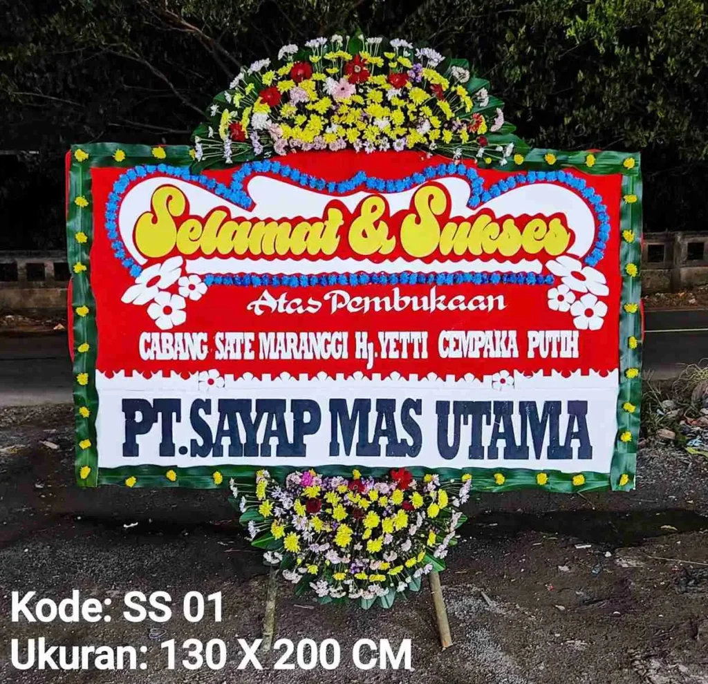 bunga papan selamat